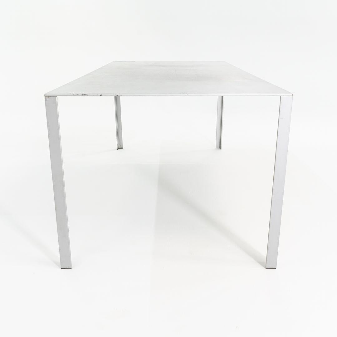 2010s Jean Nouvel LessLess Aluminum Desk / Dining Table for Unifor 2x Available 3