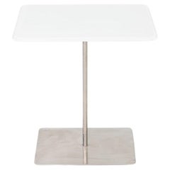 2010s Jephson Robb for Bernhardt Design Quiet Side Table Rectangular Glass Top