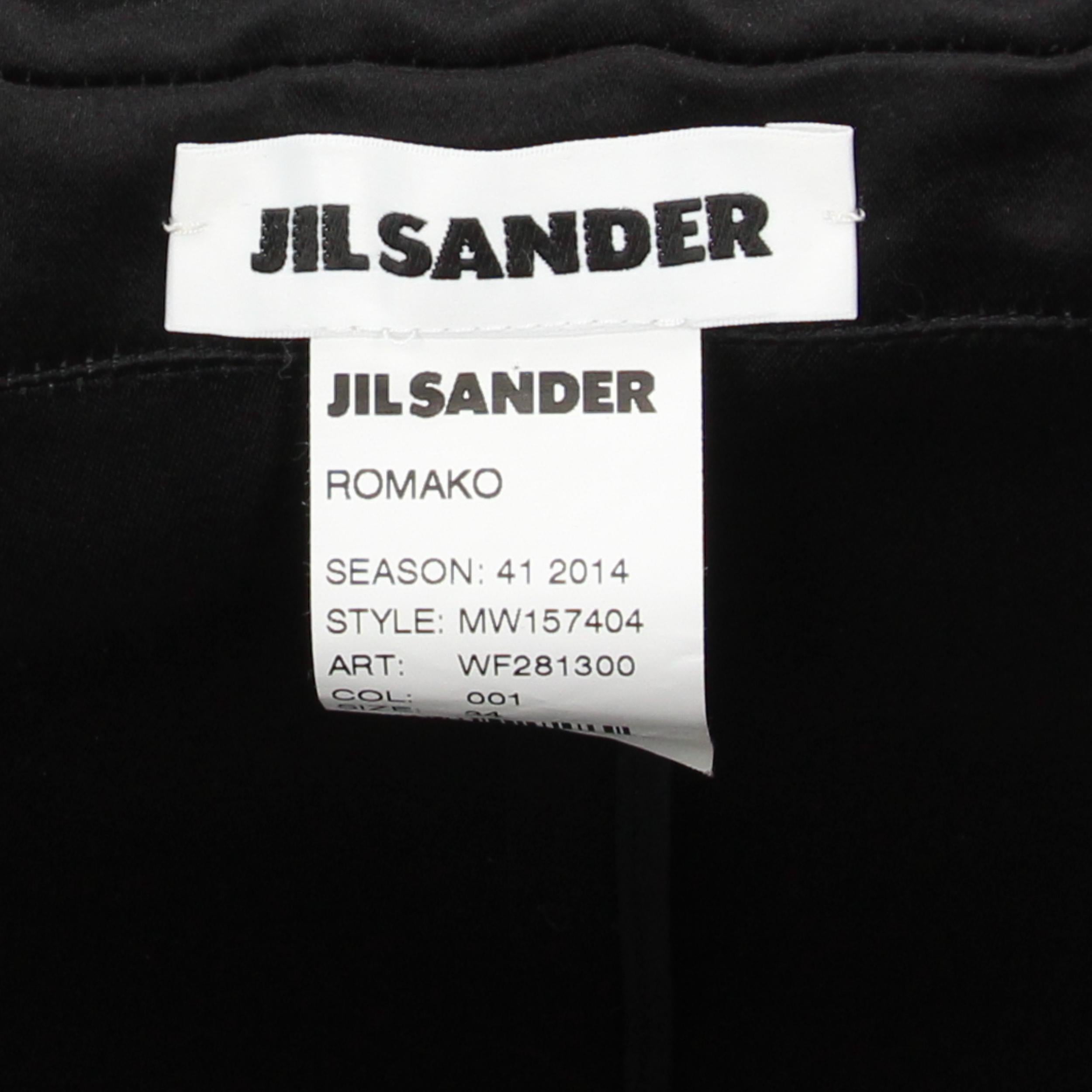 2010s Jil Sander Black Jacket 3