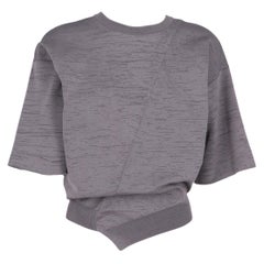 2010s Jil Sander Grey Knitted Top