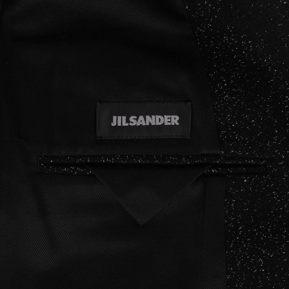 2010s Jil Sander melange black wool blend jacket For Sale 1