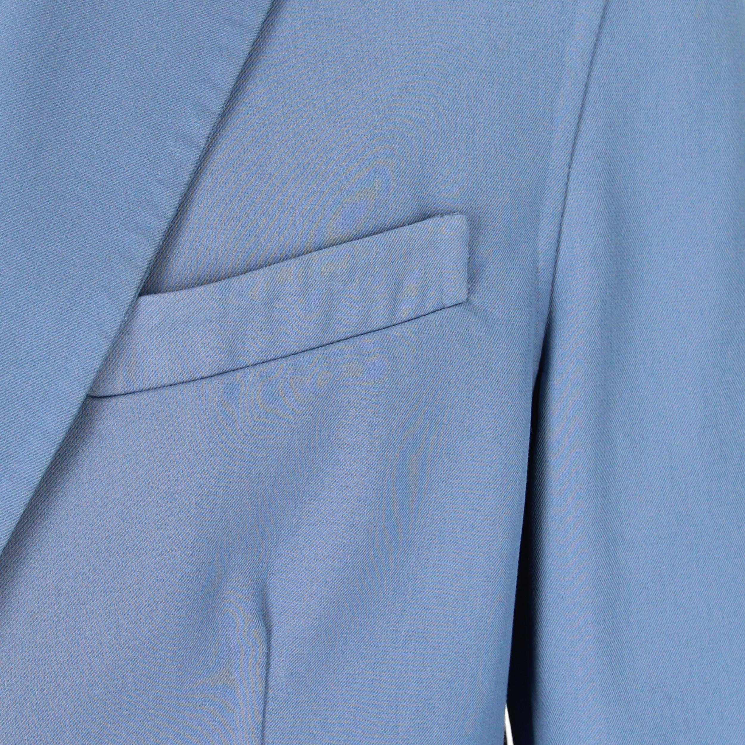 2010s Jil Sander Powder Blue Jacket 3