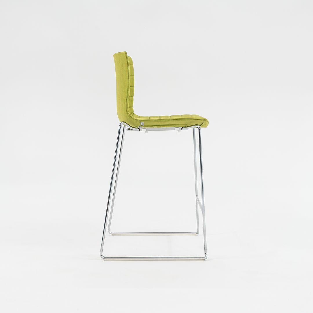 Américain 2010s Lievore Altherr Molina for Arper Catifa 46 Counter Stool in Green 2x Avail en vente
