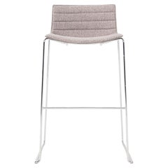 2010s Lievore Altherr Molina for Arper Catifa 46 Upholstered Bar Stool in Fabric