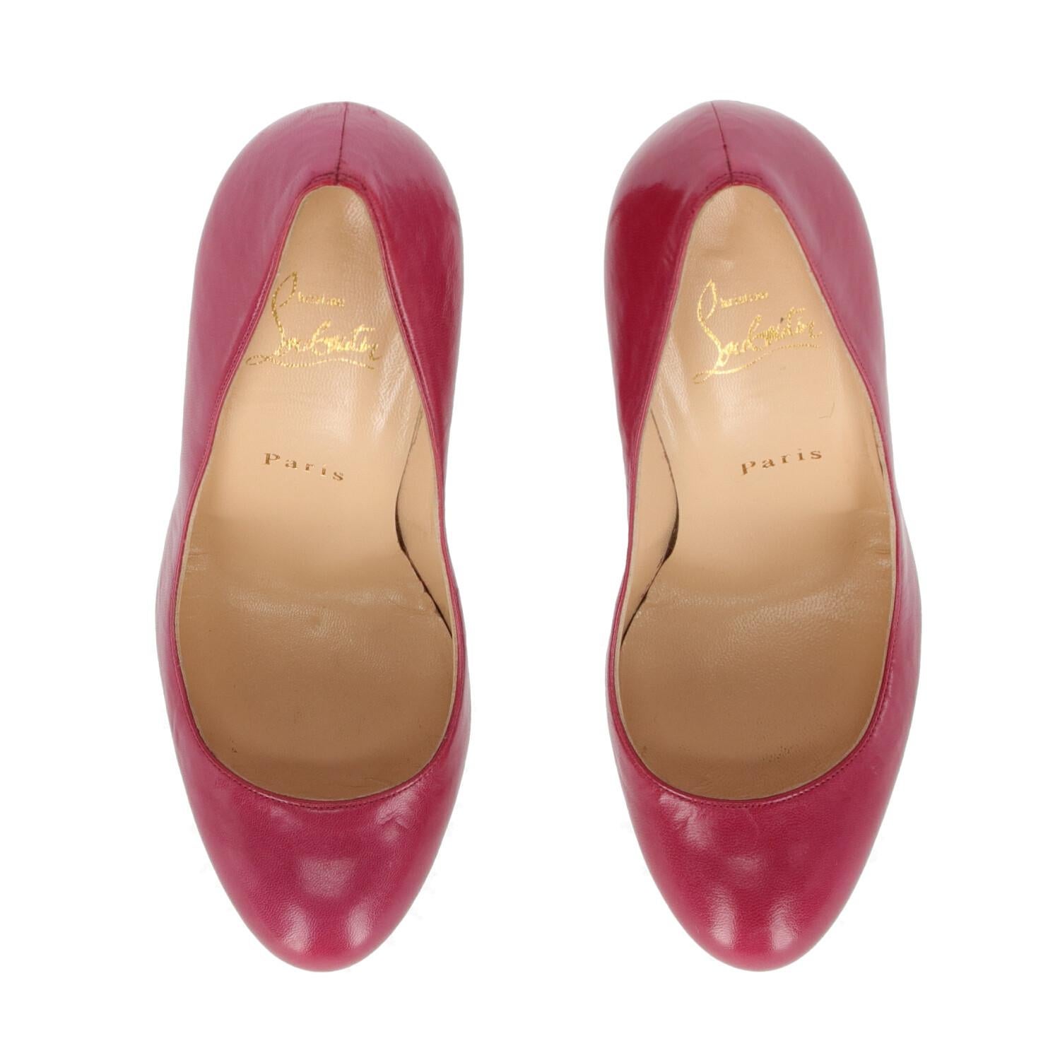 2010s Louboutin Fuchsia Decolleté 2
