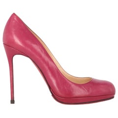 2010s Louboutin Fuchsia Decolleté