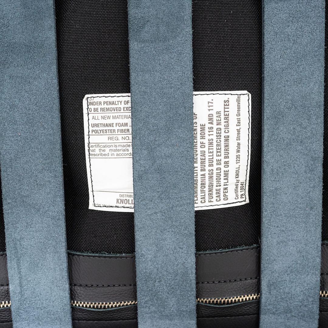 2010s Mies van der Rohe for Knoll Barcelona Lounge Chairs Black Leather 3x Avail 4