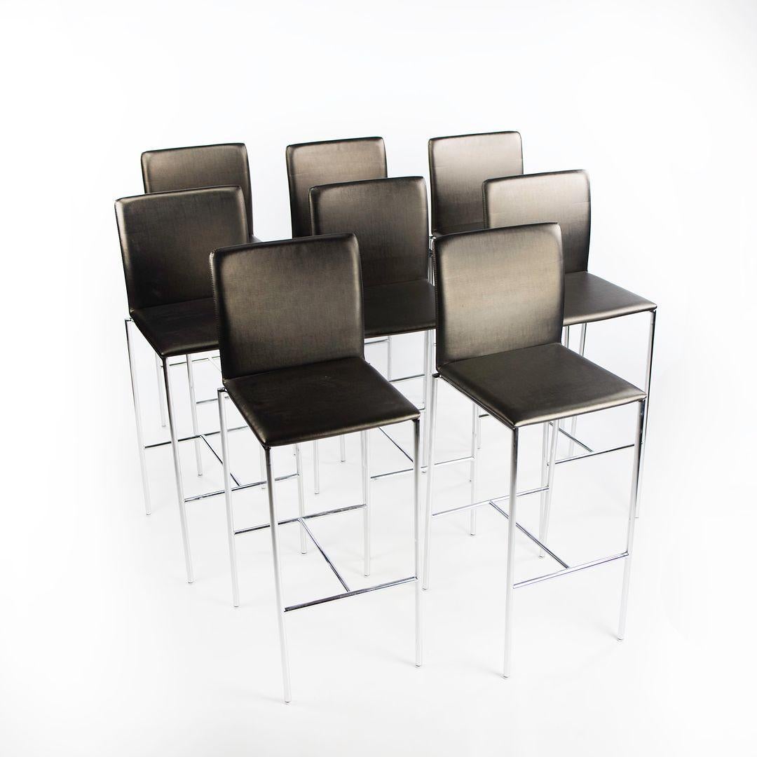 2010er MilanoLight Barhocker von Wolfgang C.R. Mezger für Davis Furniture (Stahl) im Angebot