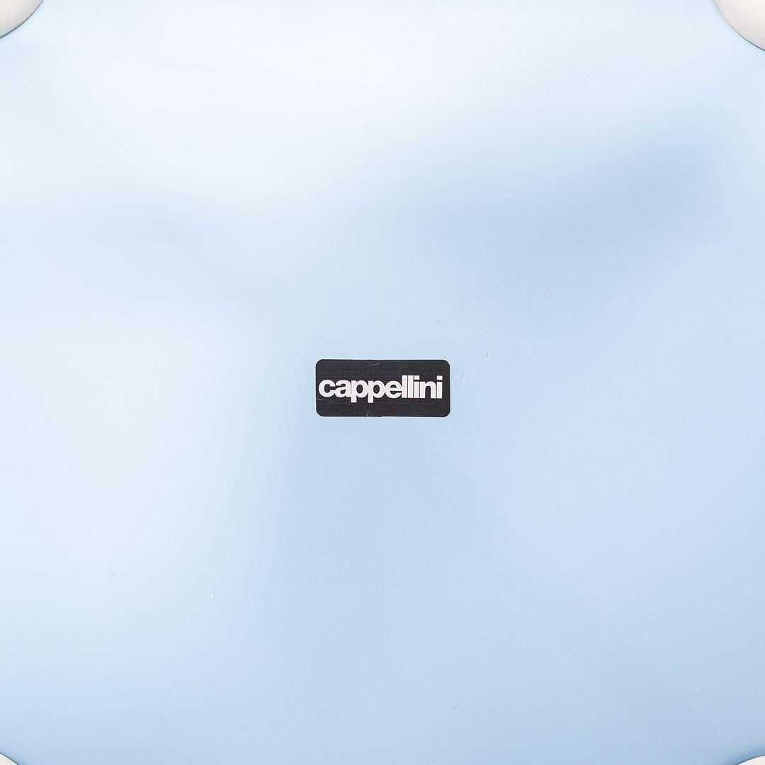 2010s Paire de tabourets de bar Jasper Morrison pour Cappellini TATE en bleu en vente 5