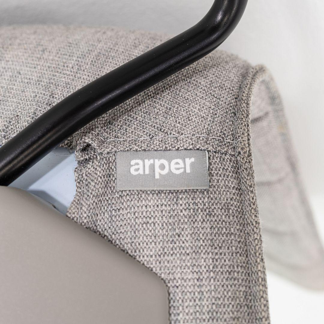 2010er Paar Lievore Altherr Molina für Arper Catifa 46 Barhocker aus Stoff im Angebot 5