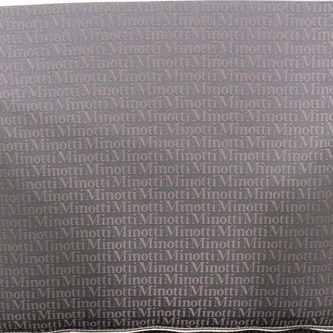 2010er Paar Minotti Club Lounge Sessel in Ecru Leder von Rodolfo Dordoni im Angebot 2