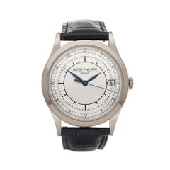 2010s Patek Philippe Calatrava White Gold 5296G/001 Wristwatch