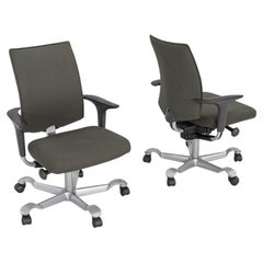 2010s Peter Opsvik for HAG Creed H05 Desk Chair in Green Fabric 2x Available