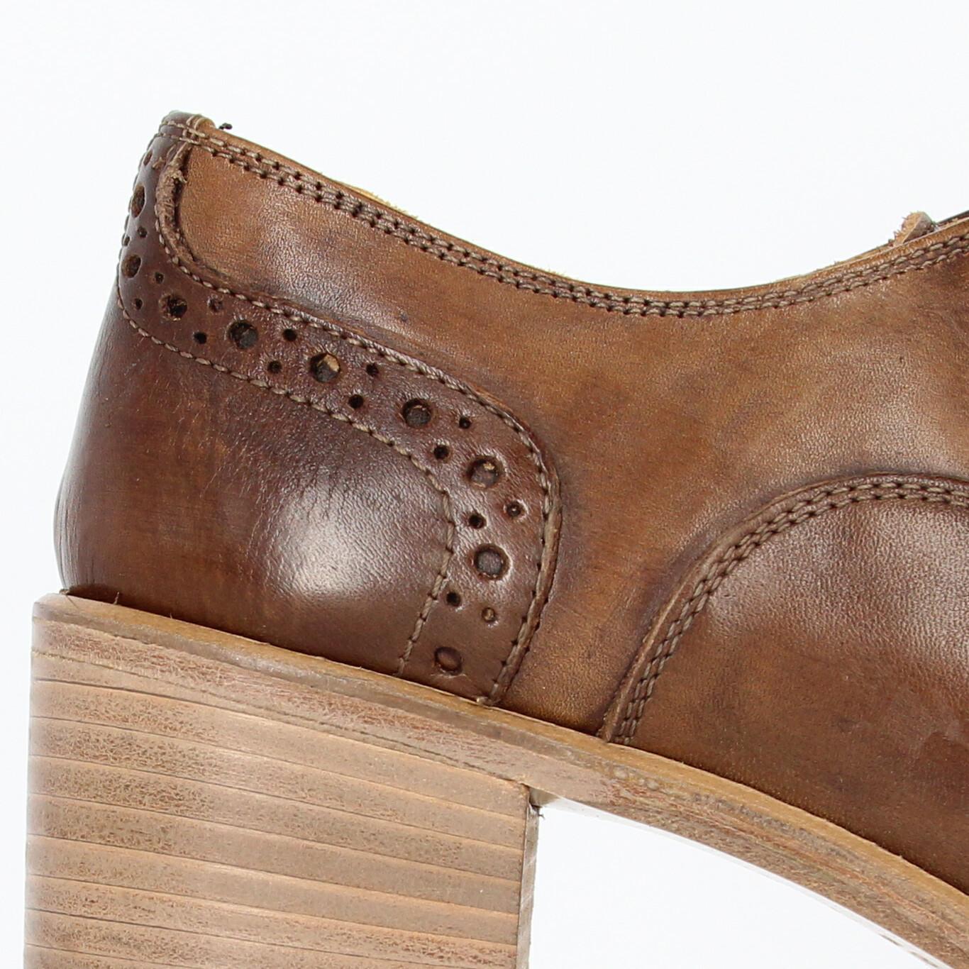 2010s Pollini Leather Lace-up Brogue Shoes at 1stDibs