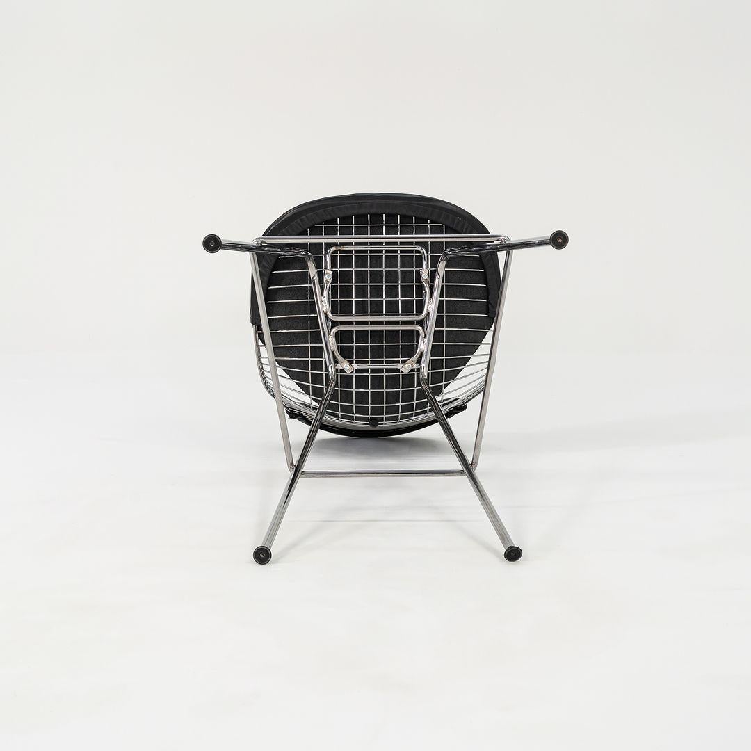 2010s Ray and Charles Eames for Herman Miller Wire Bar Stool w/ Bikini Pad (tabouret de bar en fil de fer) en vente 3