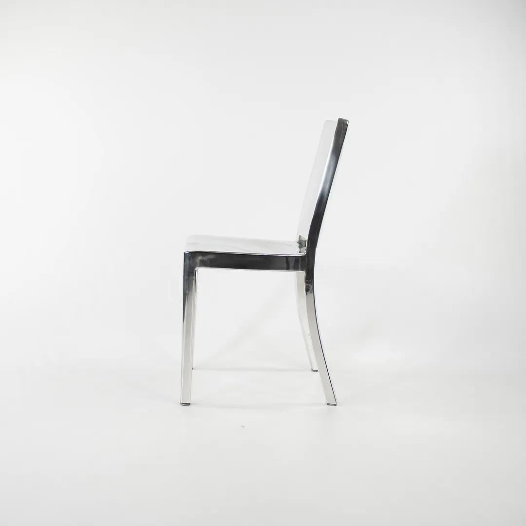 2010s Ensemble de huit chaises de salle à manger Philippe Starck Emeco Hudson en aluminium poli en vente 5