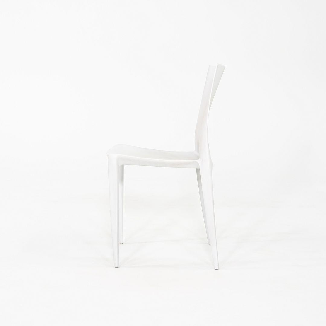 2010s Set of Six Mario Bellini for Heller Dining Chairs in White For Sale 3