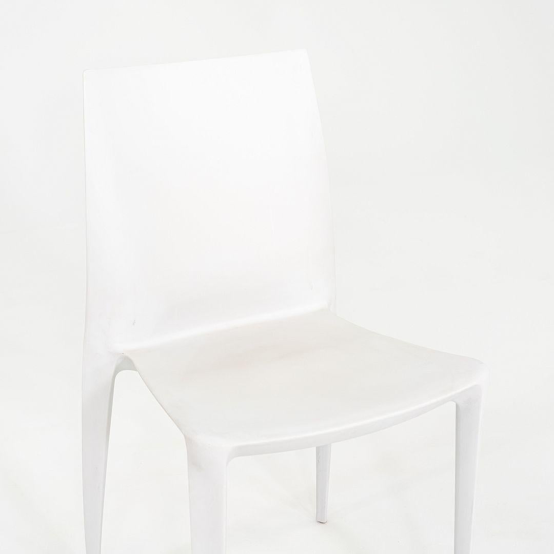 2010s Set of Six Mario Bellini for Heller Dining Chairs in White For Sale 4