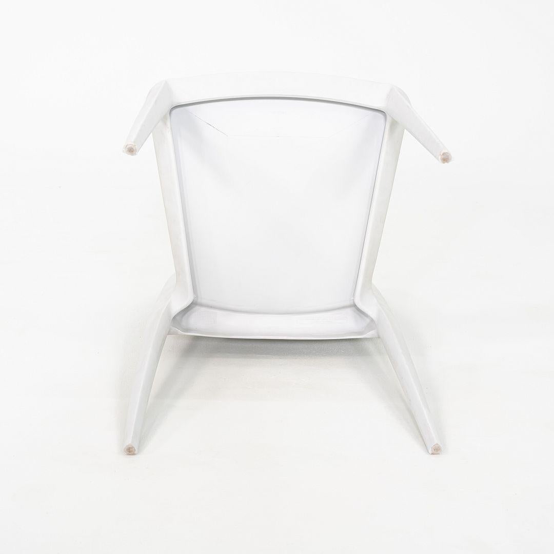 2010s Set of Six Mario Bellini for Heller Dining Chairs in White For Sale 5