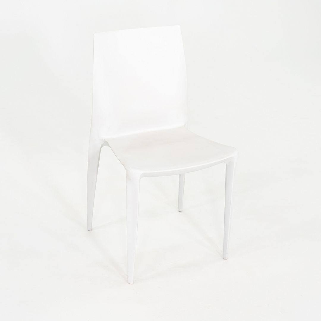 2010s Set of Six Mario Bellini for Heller Dining Chairs in White In Good Condition For Sale In Philadelphia, PA