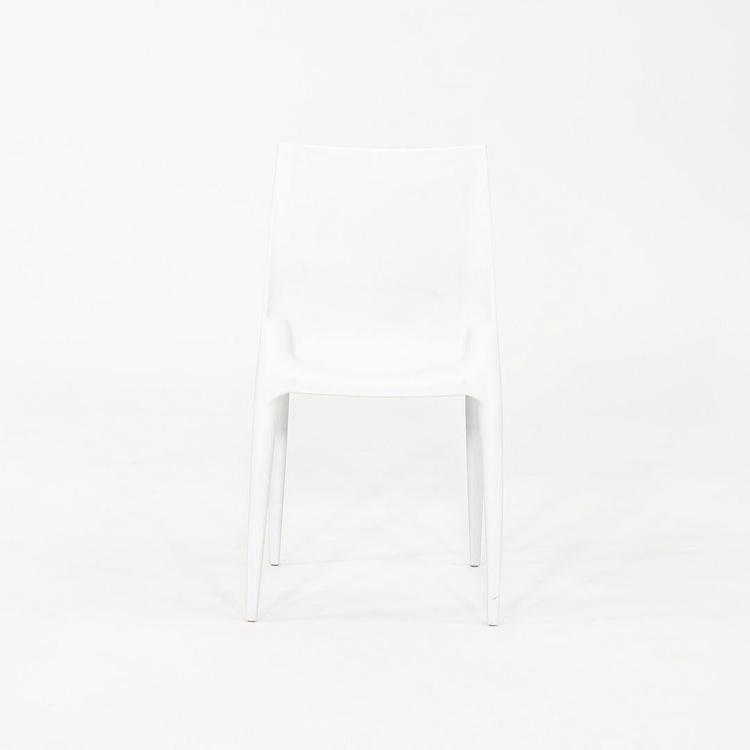 2010s Set of Six Mario Bellini for Heller Dining Chairs in White For Sale 1