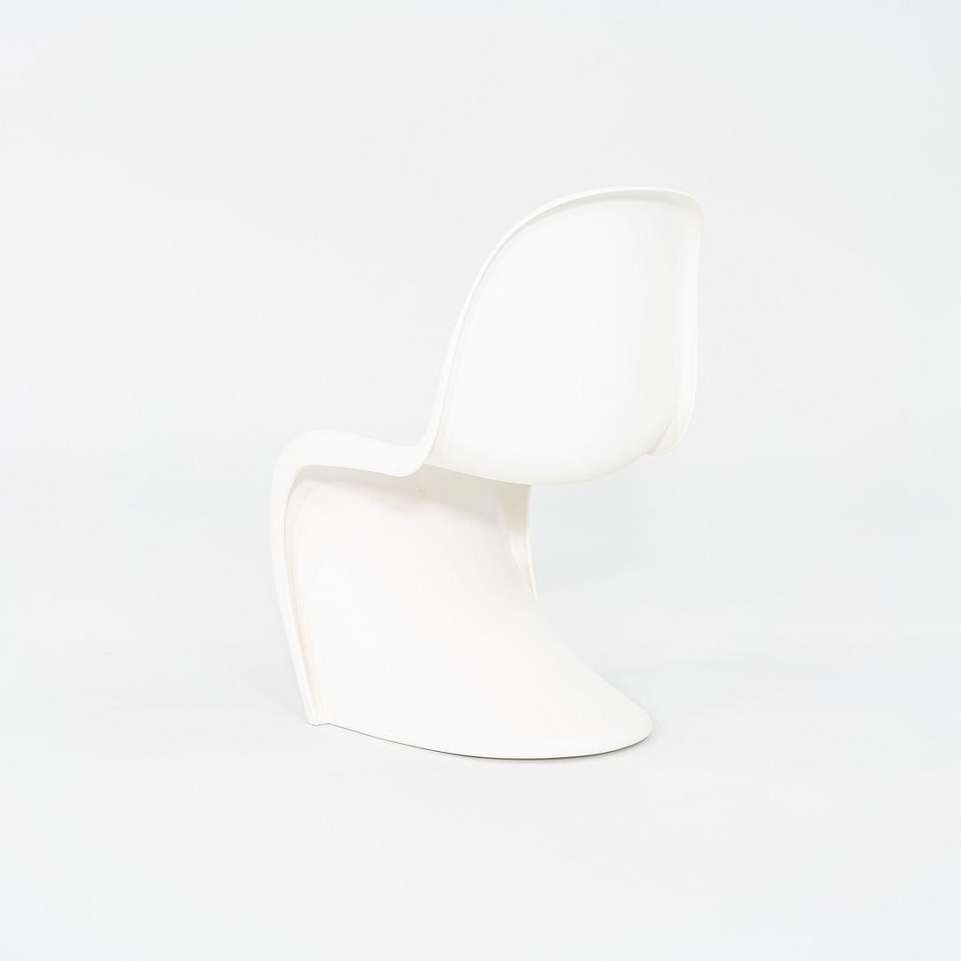 2010s Set of Six Verner Panton for Vitra Dining Chairs in White en vente 2