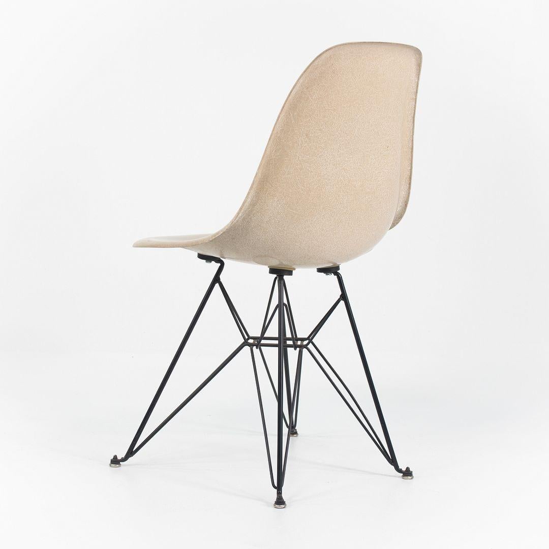 Contemporary 2010s Set of Three Modernica Fiberglass DSR Chairs w/ Metal Eiffel Tower Bases For Sale