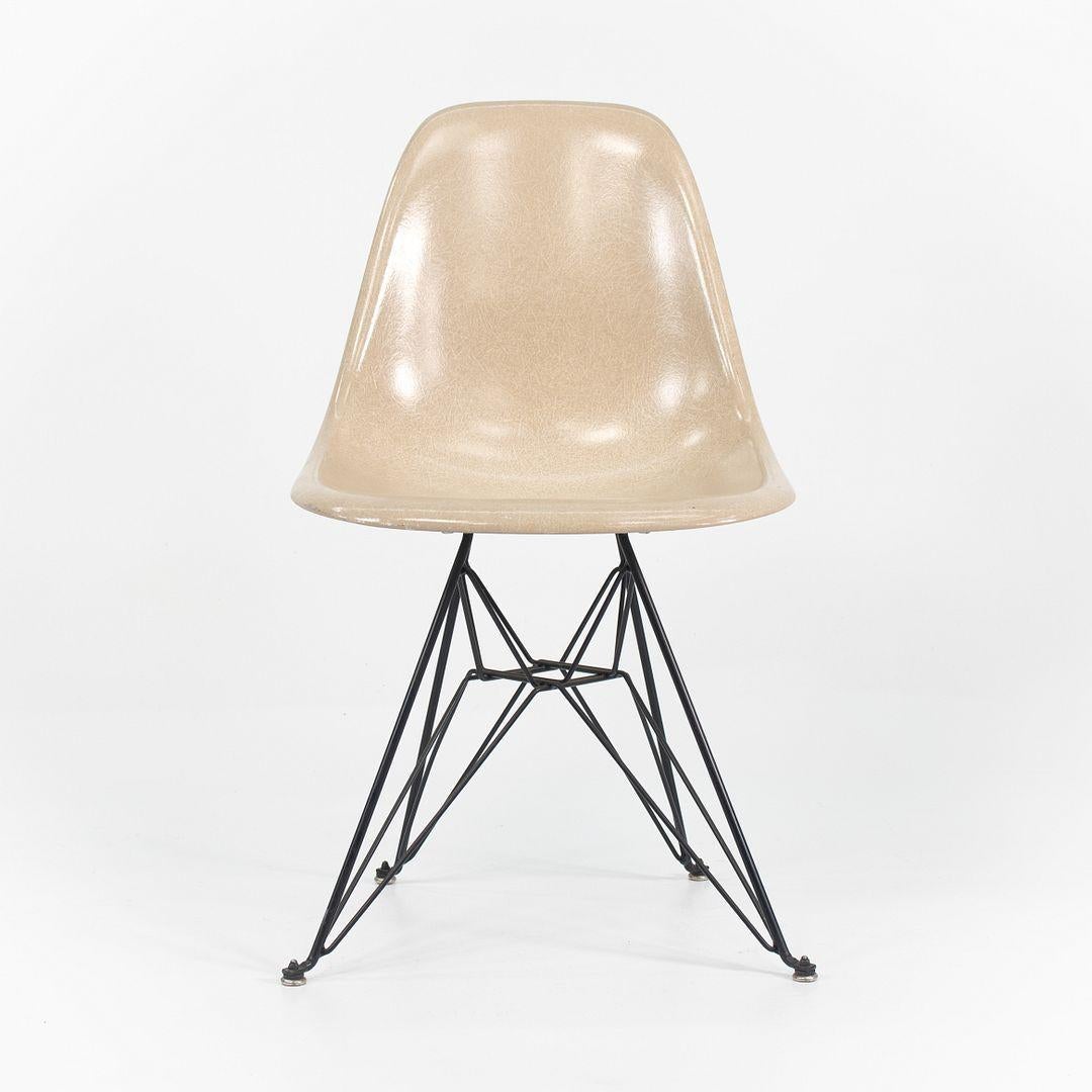 2010s Set of Three Modernica Fiberglass DSR Chairs w/ Metal Eiffel Tower Bases For Sale 1