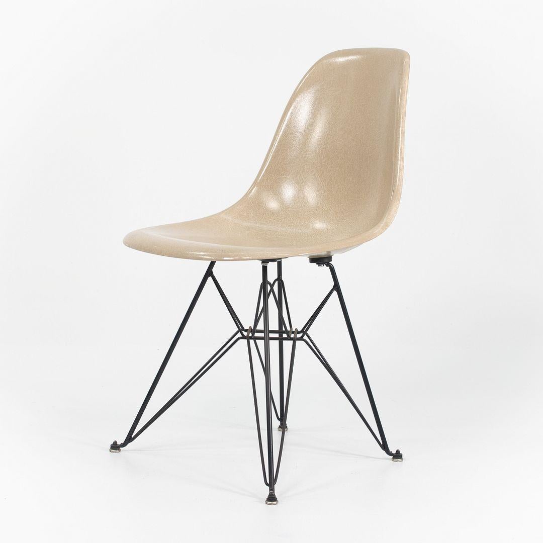 2010s Set of Three Modernica Fiberglass DSR Chairs w/ Metal Eiffel Tower Bases For Sale 2