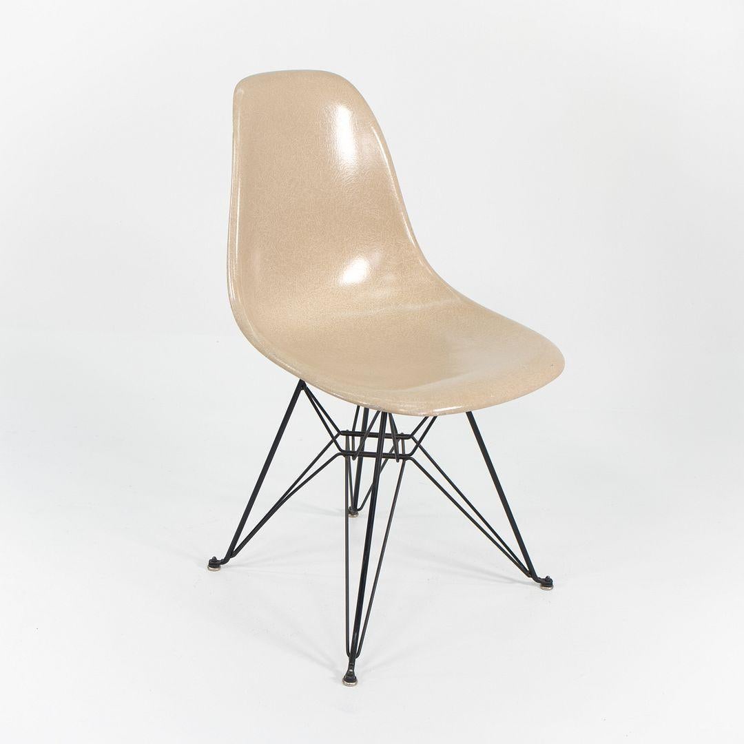 2010s Set of Three Modernica Fiberglass DSR Chairs w/ Metal Eiffel Tower Bases For Sale 3