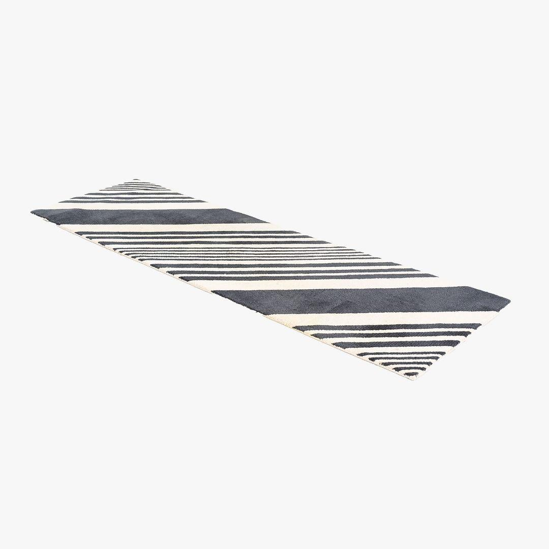 2010s Sue Timney für The Rug Company Bias Cut Teppich 96x30