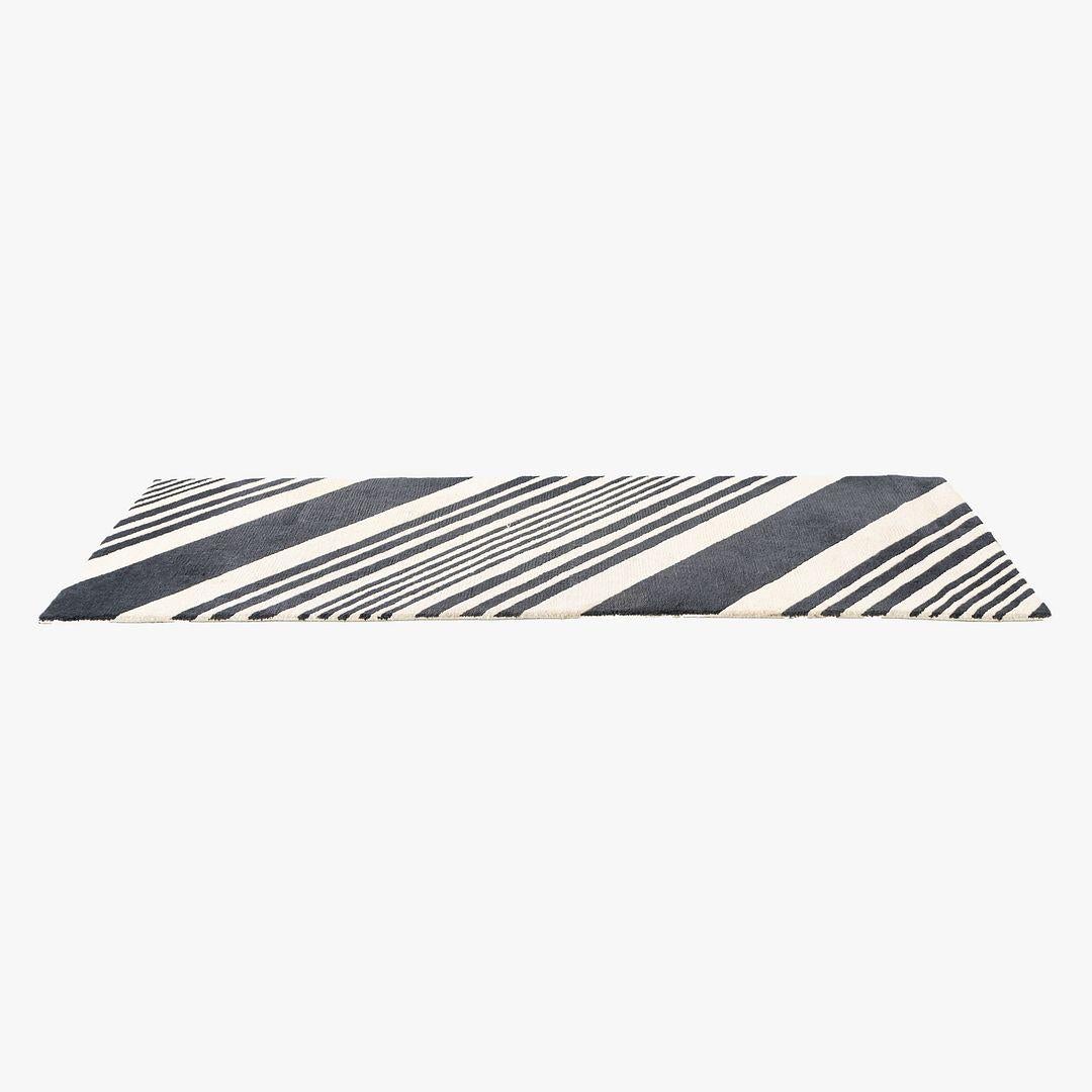 2010s Sue Timney für The Rug Company Bias Cut Teppich 96x30