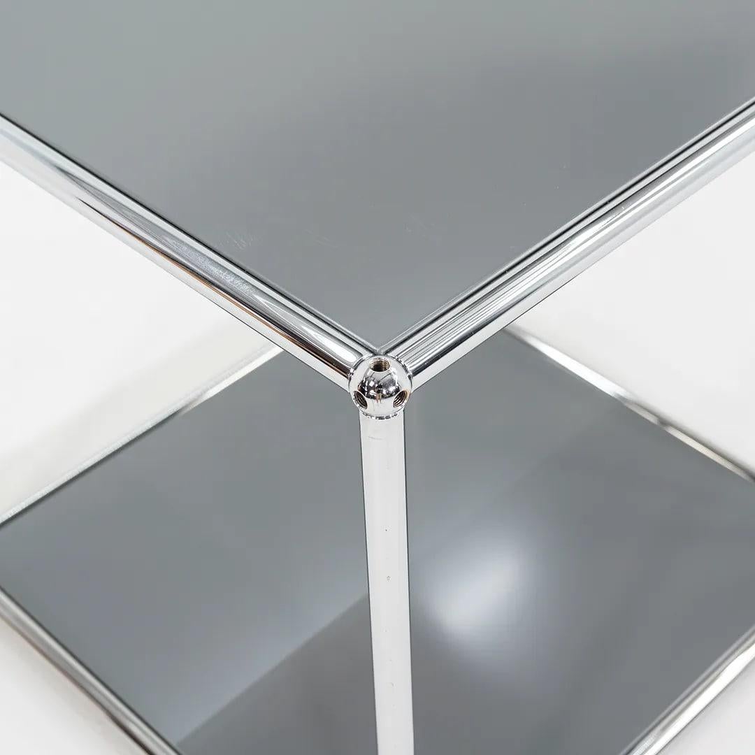 Usm Haller 2010s Secondo Ciclo Tavolino / Tavola da tavolo in grigio medio 20x20x21 2x Disponibile in vendita 5