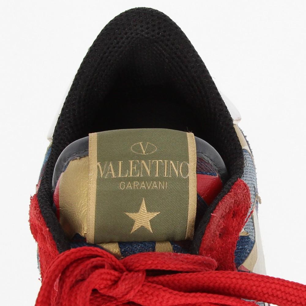 2010s Valentino Camouflage Rockrunner Sneakers 4