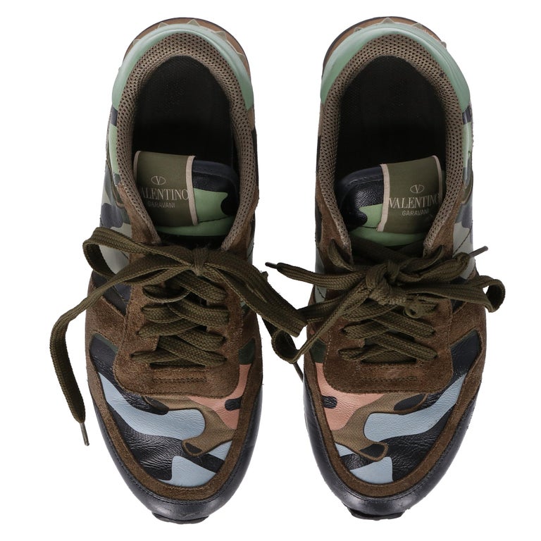 2010s Valentino Camouflage Rockrunner Sneakers at 1stDibs | valentino ...