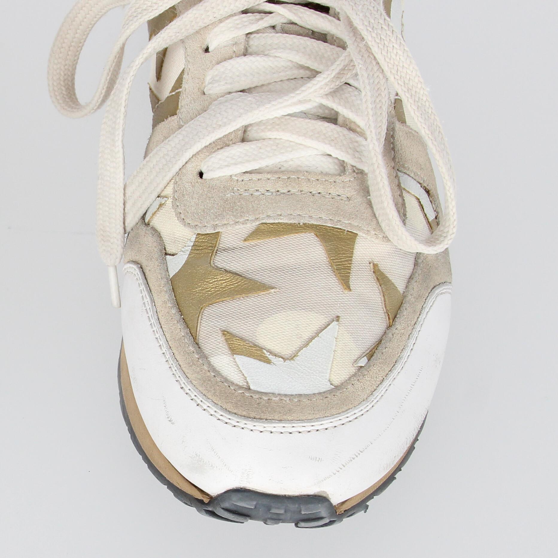 Women's or Men's 2010s Valentino Camouflage Rockrunner Sneakers For Sale