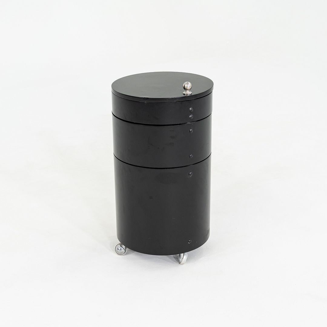 2010s Verpan Panton for Verpan Barboy Container Cart in Black For Sale 3