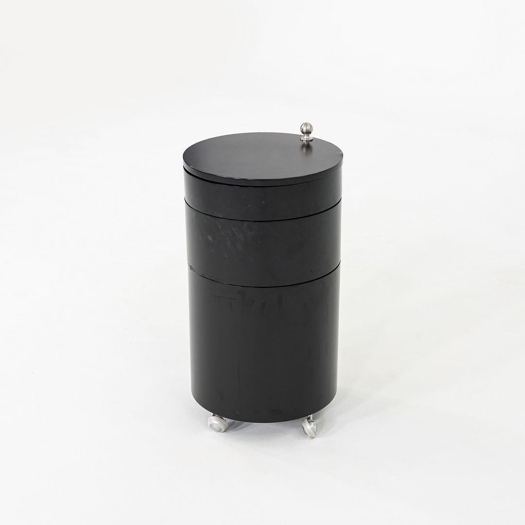 Contemporary 2010s Verpan Panton for Verpan Barboy Container Cart in Black For Sale