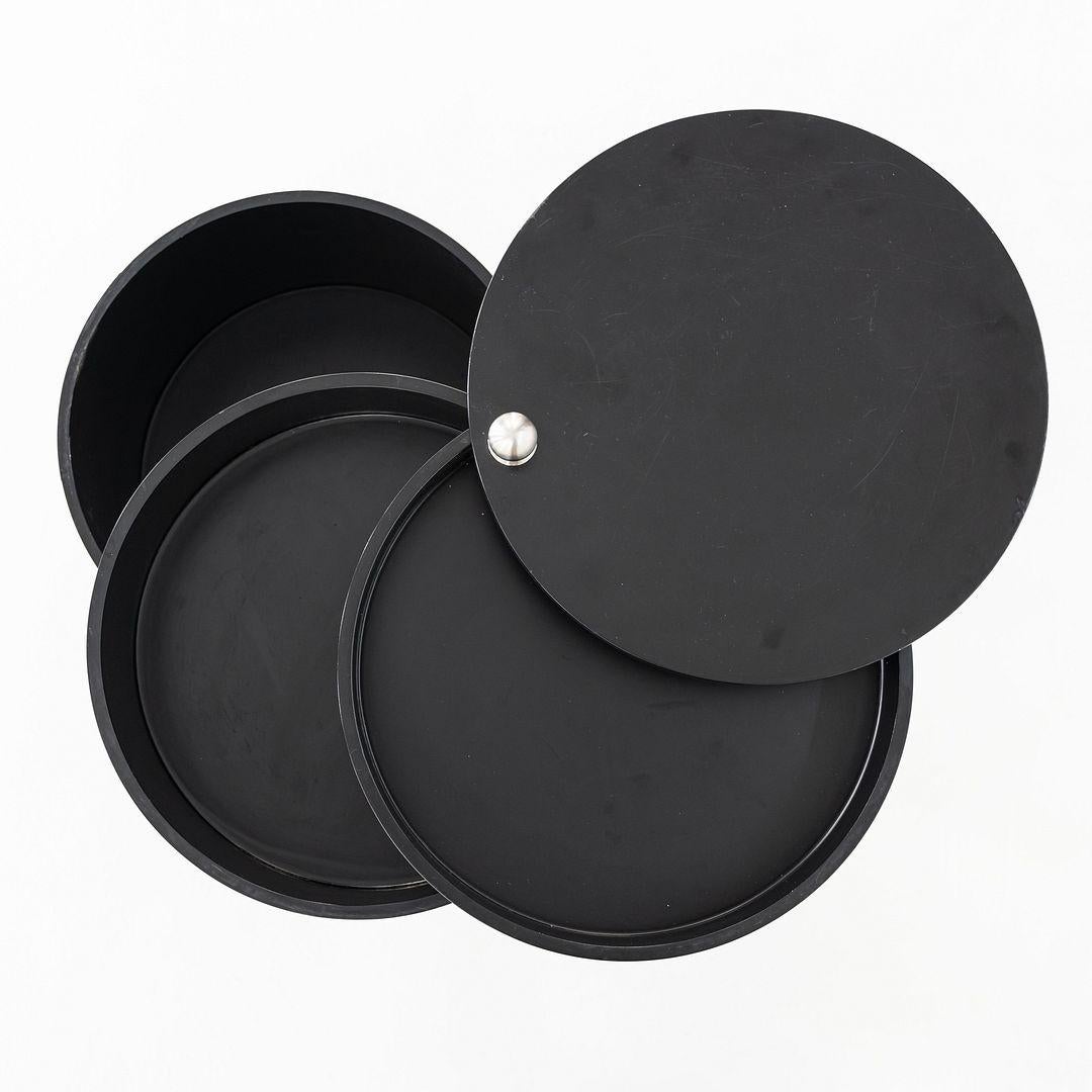 Wood 2010s Verpan Panton for Verpan Barboy Container Cart in Black For Sale