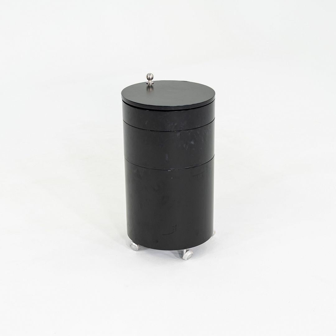 2010s Verpan Panton for Verpan Barboy Container Cart in Black For Sale 1