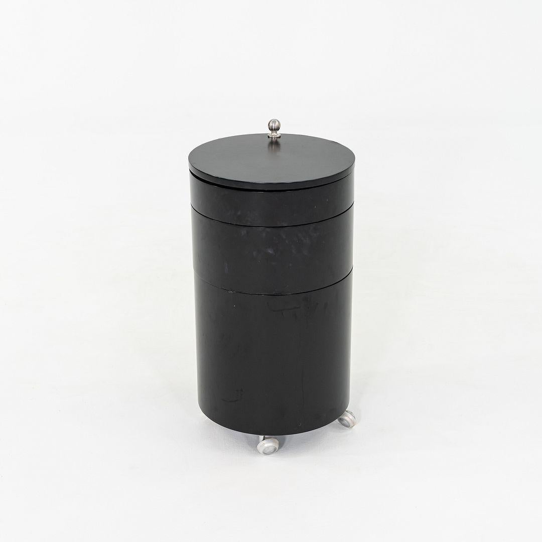 2010s Verpan Panton for Verpan Barboy Container Cart in Black For Sale 2