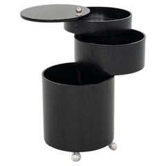 2010s Verpan Panton for Verpan Barboy Container Cart in Black