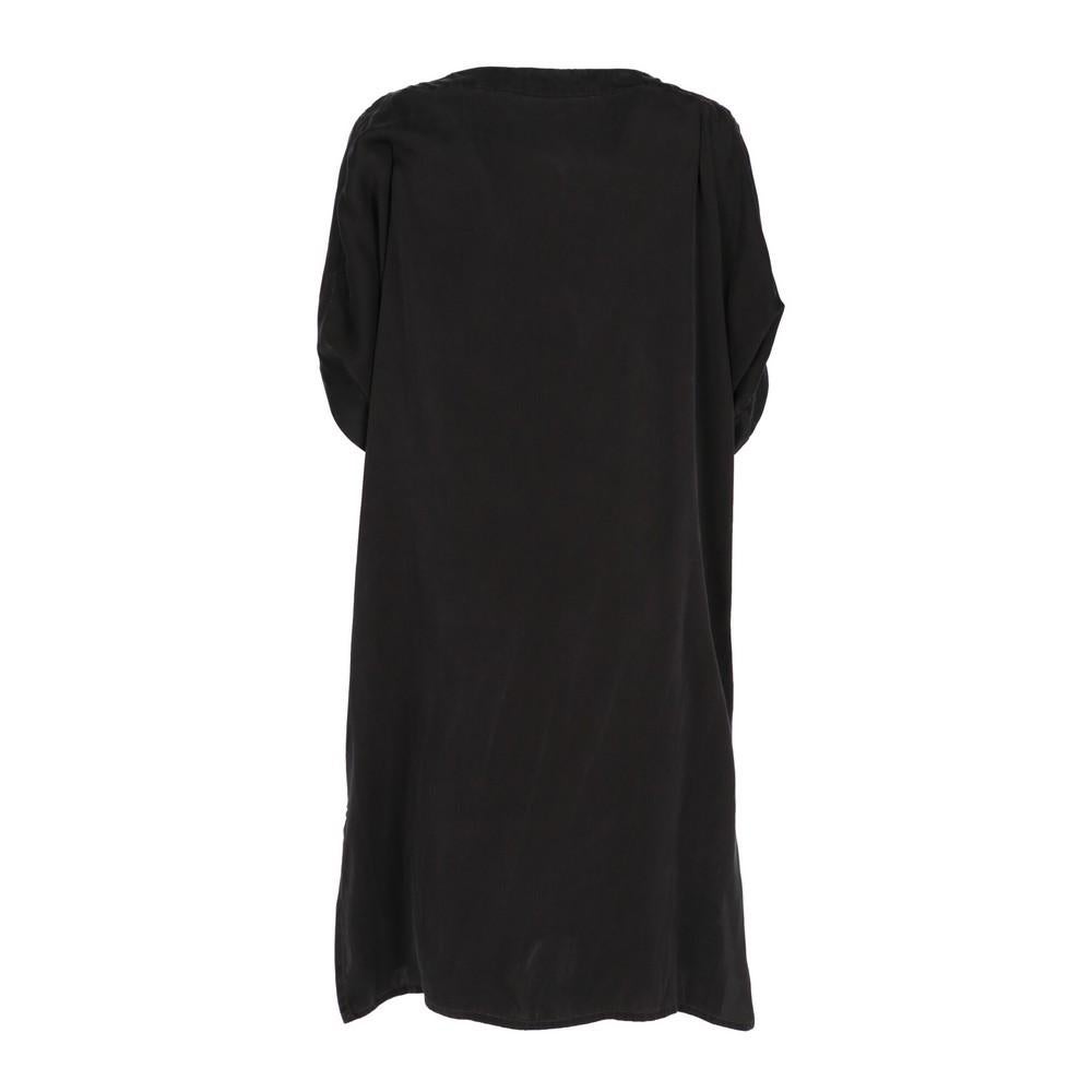 Black 2010s Versace Midi Dress