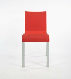 Sedie impilabili Vitra .03 del 2010 di Maarten Van Severen in rosso