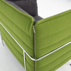2010s Vitra Alcove Love Seat in Fabric by Ronan and Erwan Bouroullec