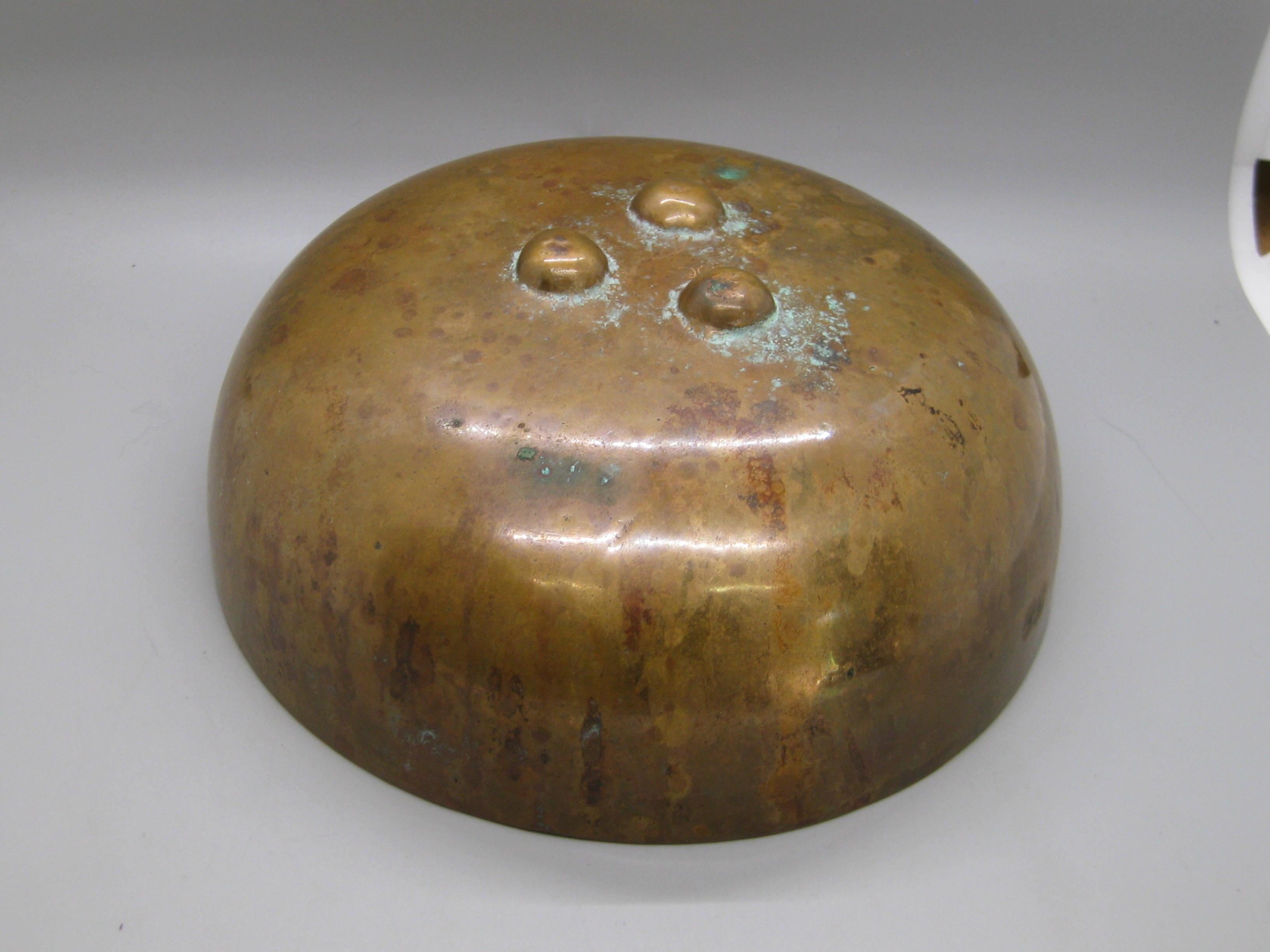 2011 Alma Allen Modernist Footed Solid Bronze Bowl Skulptur #21 von 250 7 1/2