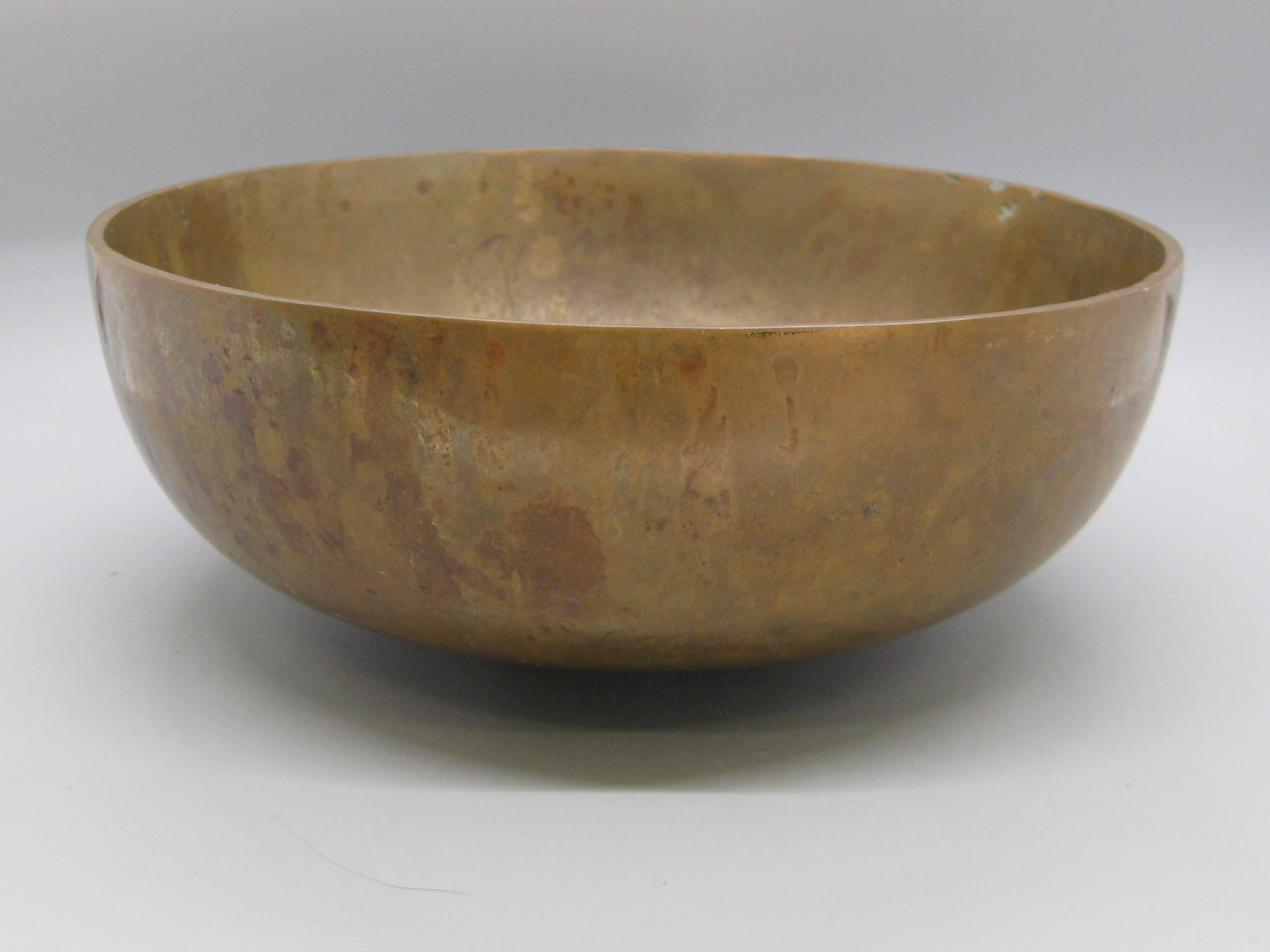 2011 Alma Allen Modernist Footed Solid Bronze Bowl Skulptur #21 von 250 7 1/2