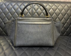 2011 Celine Small Denim Trapeze Bag
