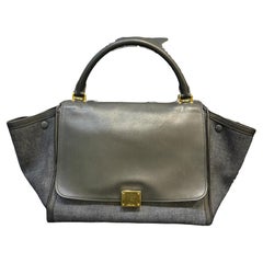 2011 Celine Small Denim Trapeze Bag