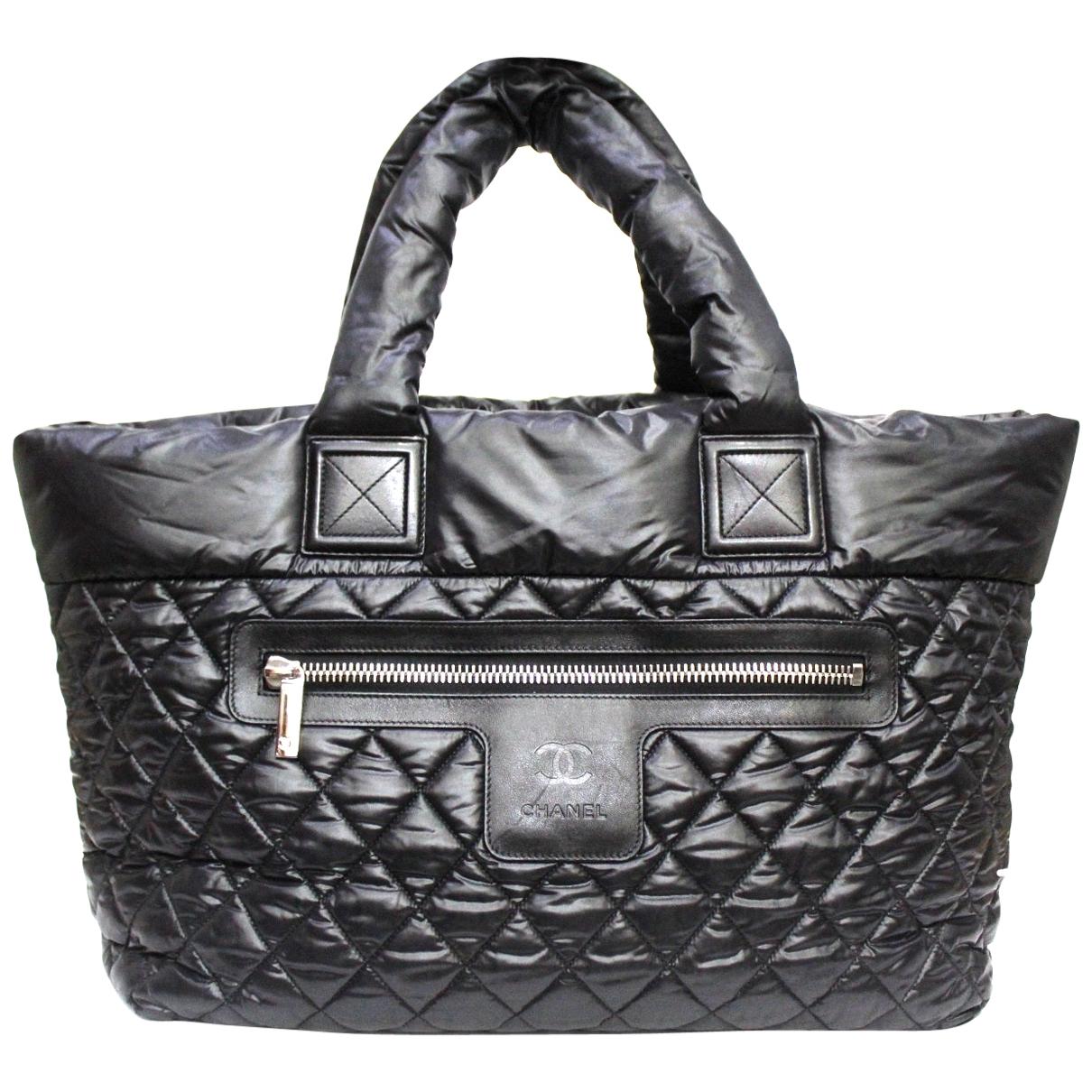 2011 Chanel Black Nylon Coco Cocoon Shoulder Bag